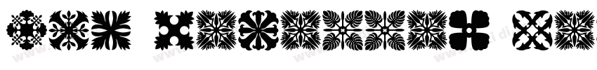 BFC Hawaiian Kayakin字体转换 BFC Hawaiian Kayakin字体转换